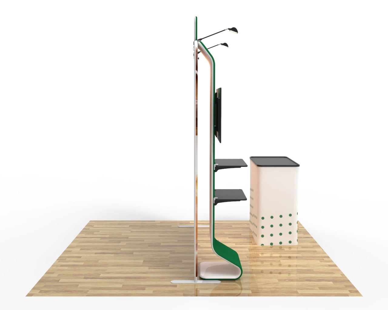 8ft Straignt FlexBooth™ Max Kit