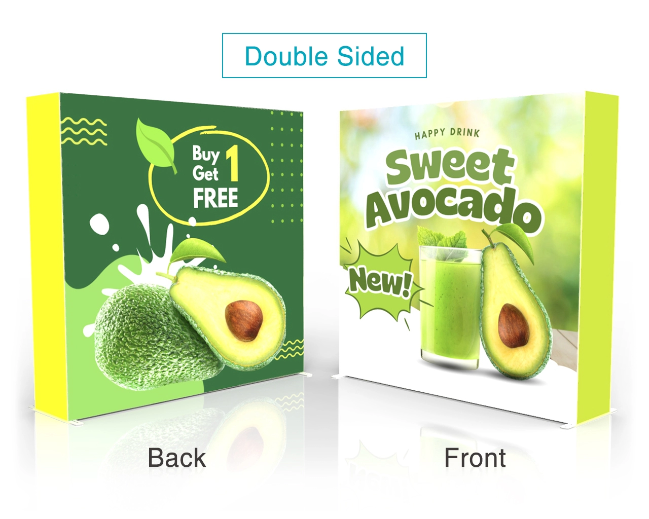 8ft SEGQuick™ Backdrop -Pop Up Backlit