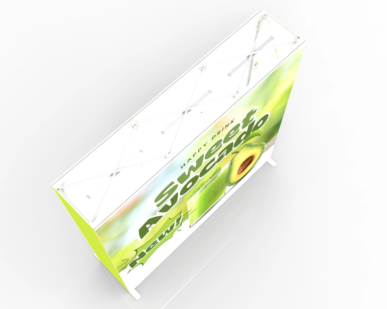 8ft SEGQuick™ Backdrop -Pop Up Backlit