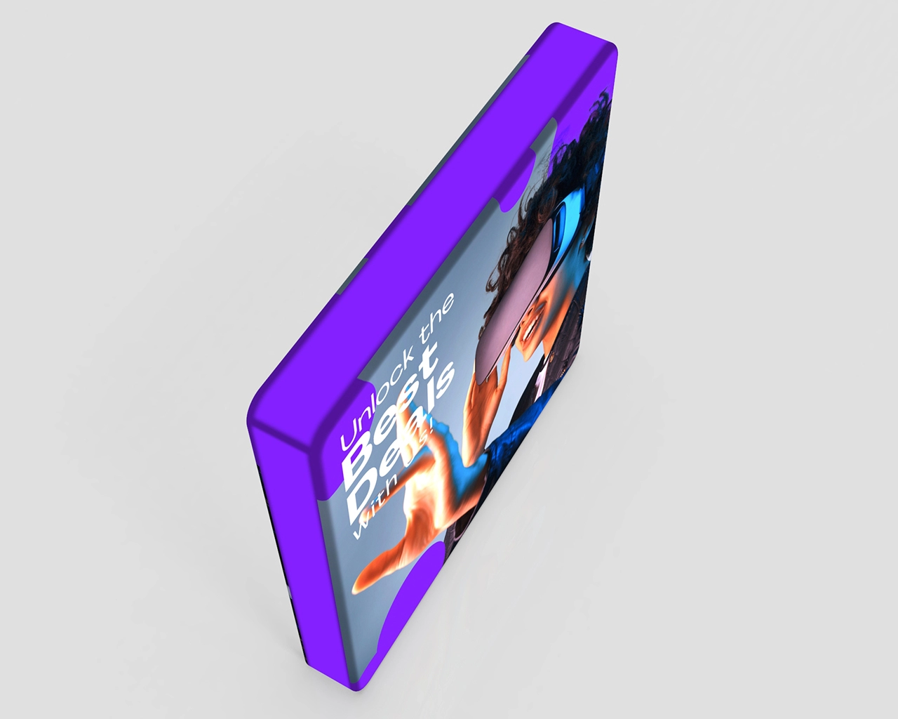 8ft PortaZip™ Display - Backlit