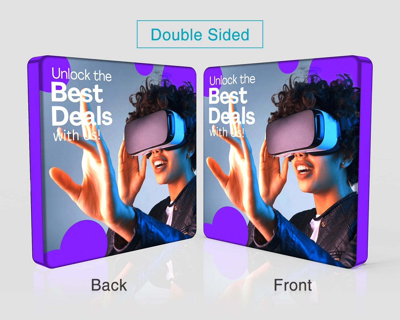 8ft PortaZip™ Display - Backlit