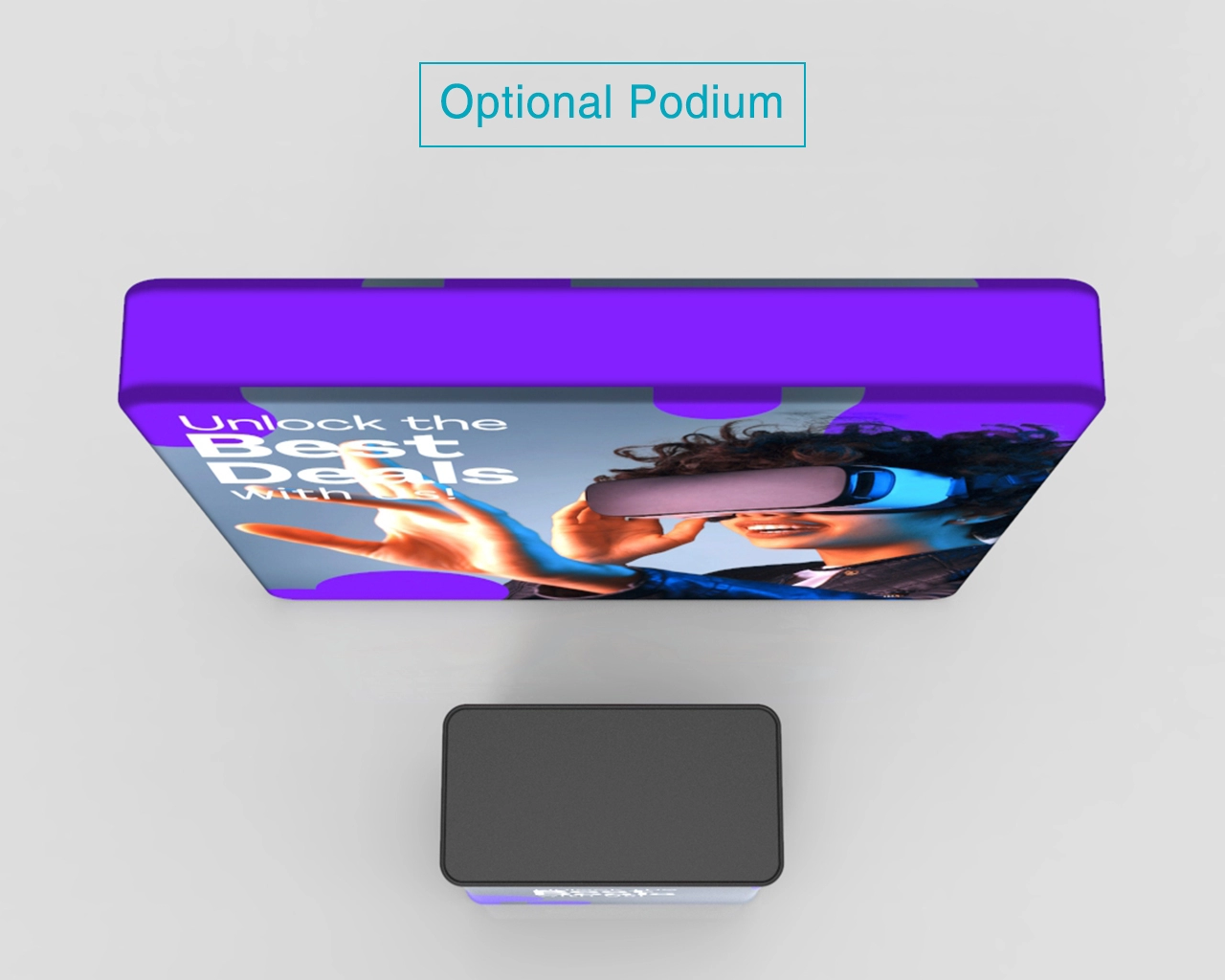 8ft PortaZip™ Display - Backlit