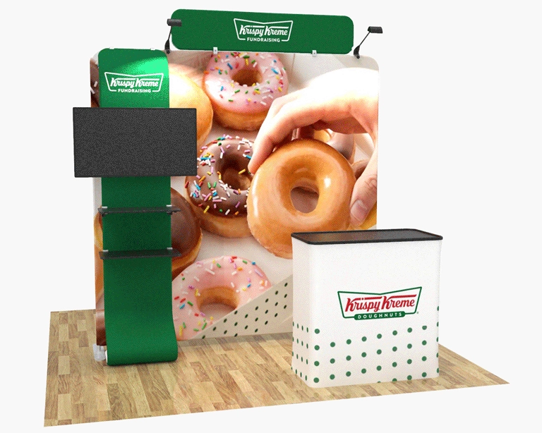 8ft Straignt FlexBooth™ Max Kit