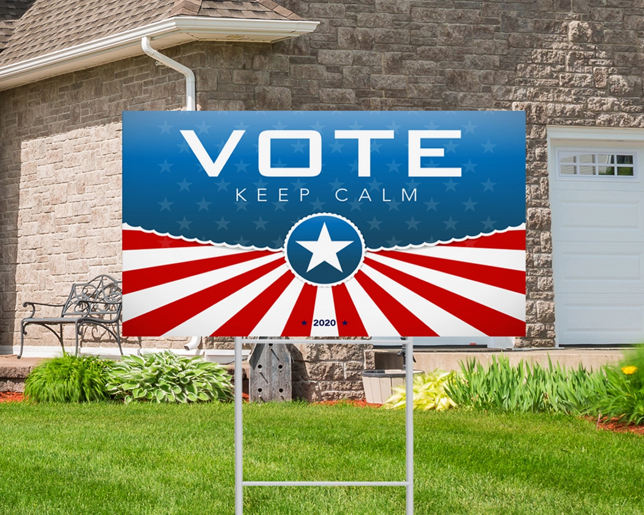 Real Estate Yard Signs And H-Stake
