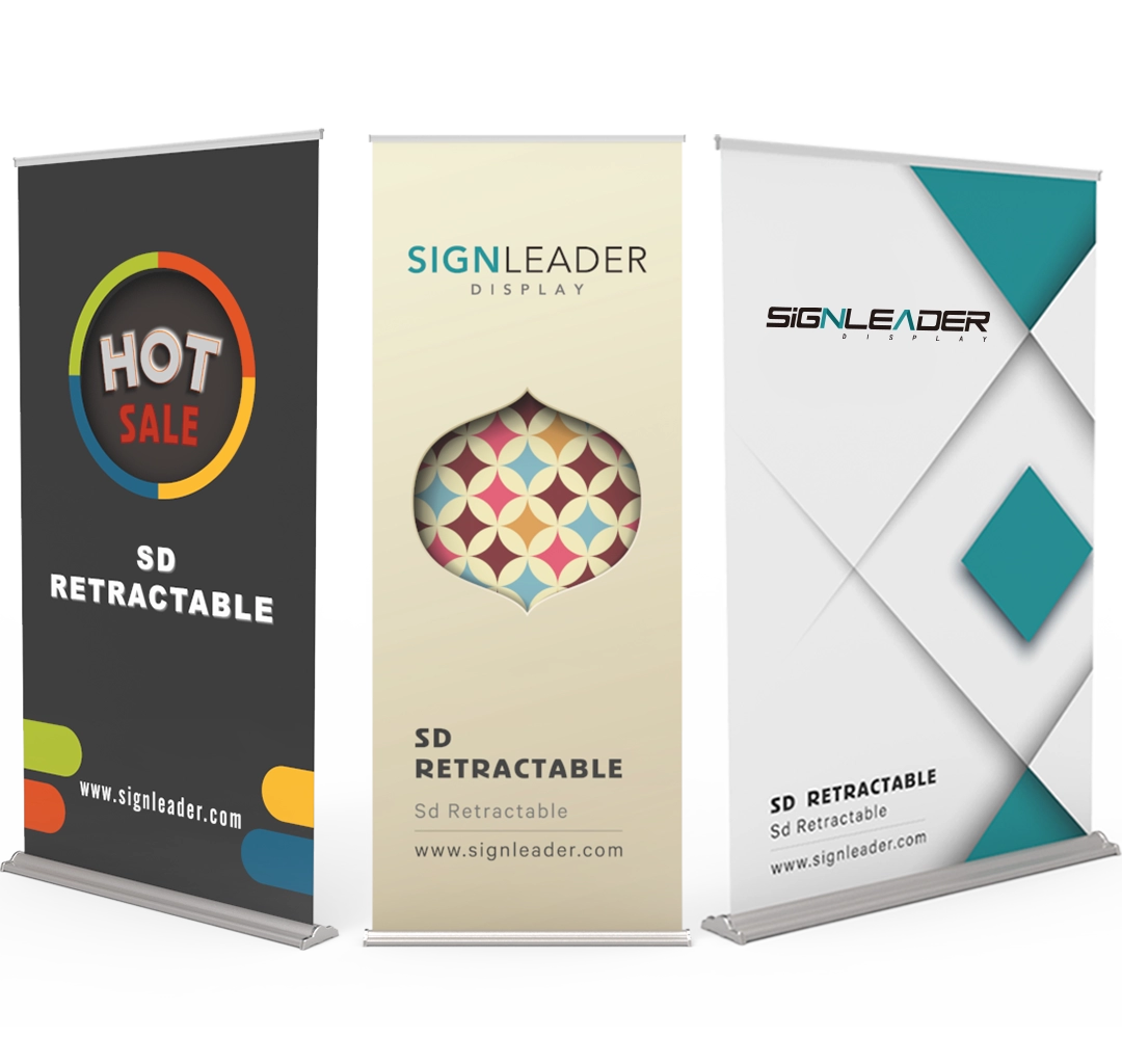 SD Retractable Banner Stands Main