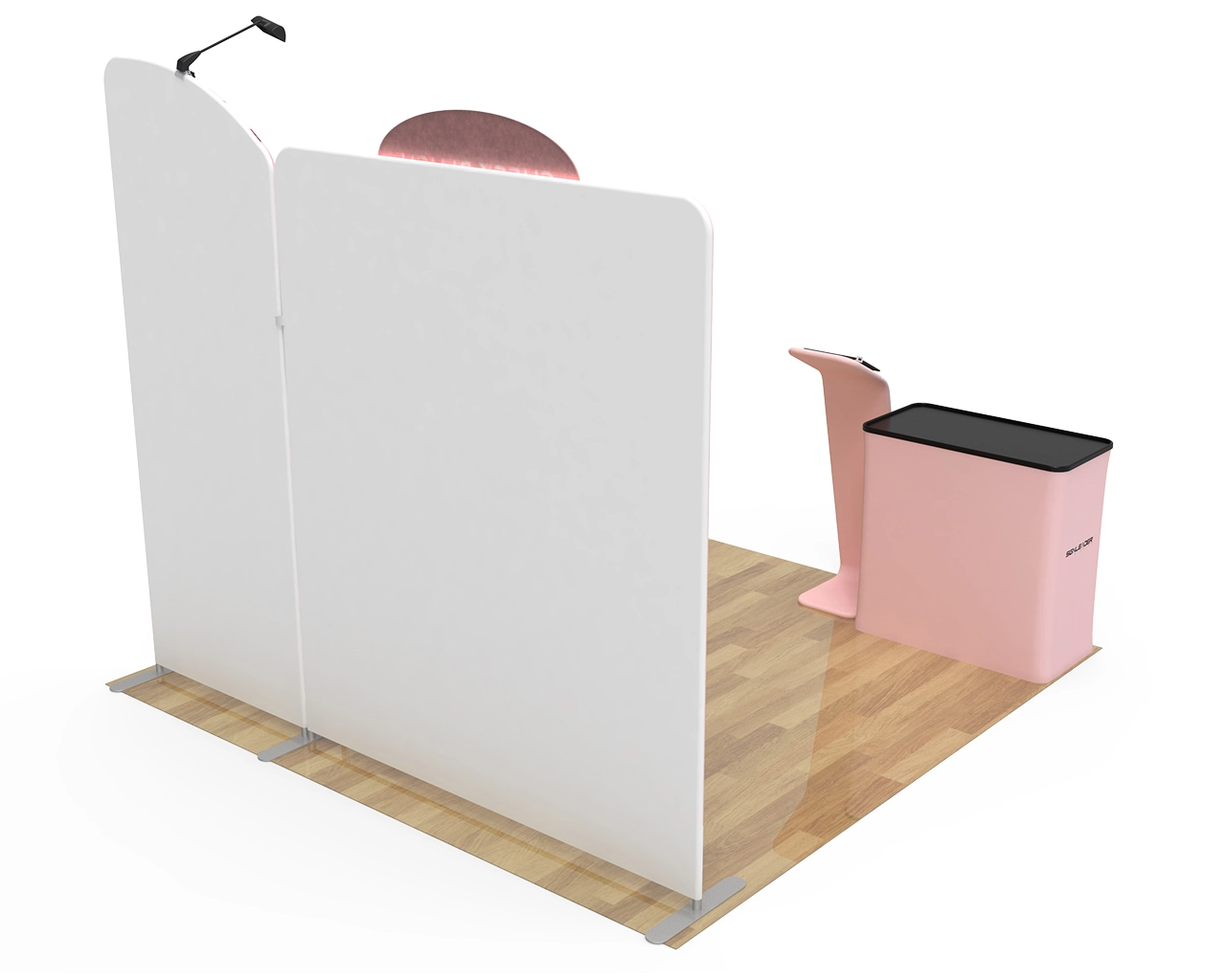 10ft Bridal Beauty & Makeup Trade Show Booth Idea 02