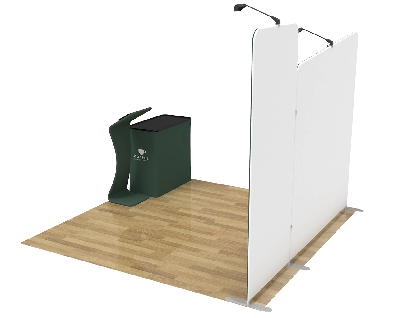 10X10 Commercial Trade Show Booth Idea 03