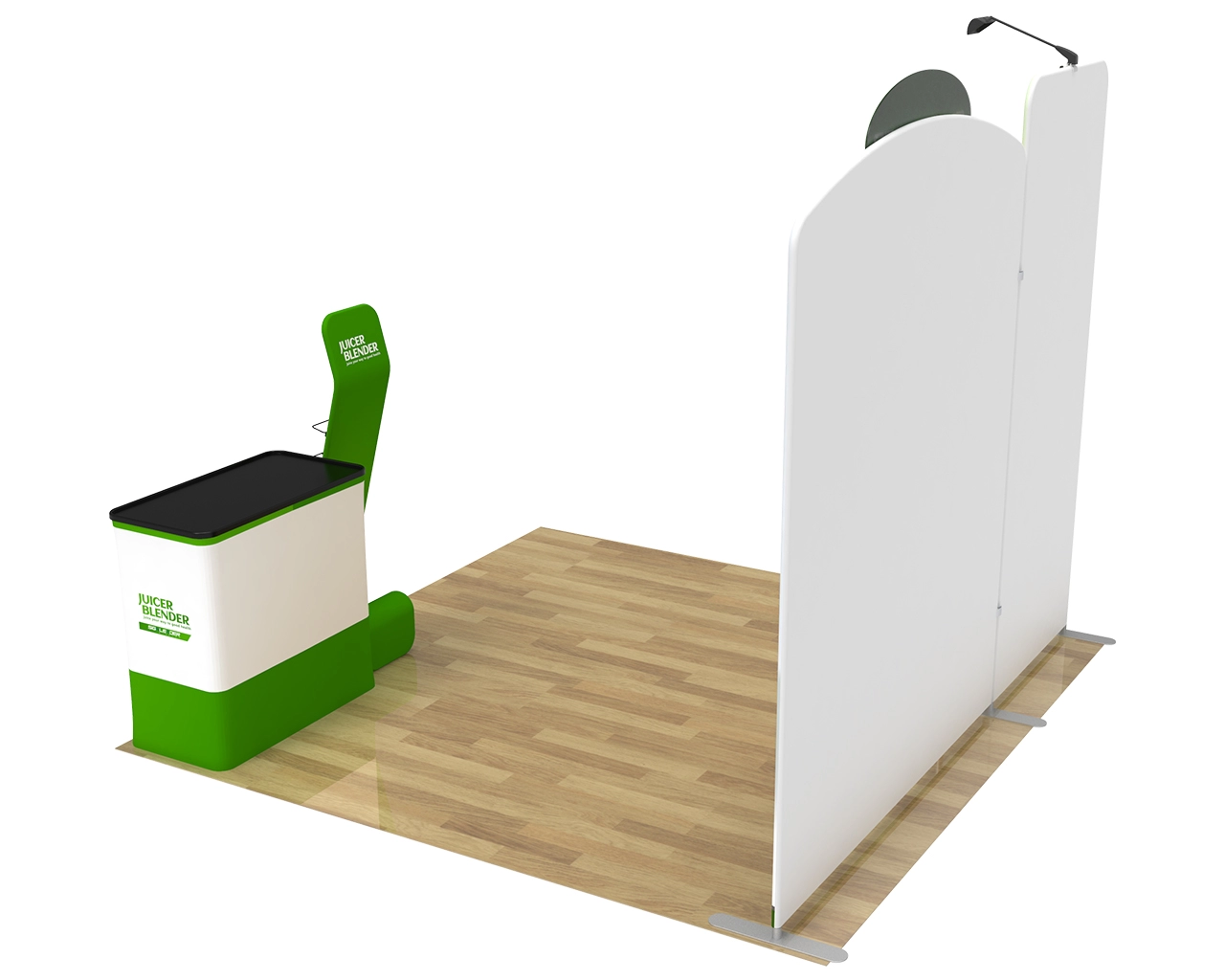 10ft Home Appliance Trade Show Booth Idea 04