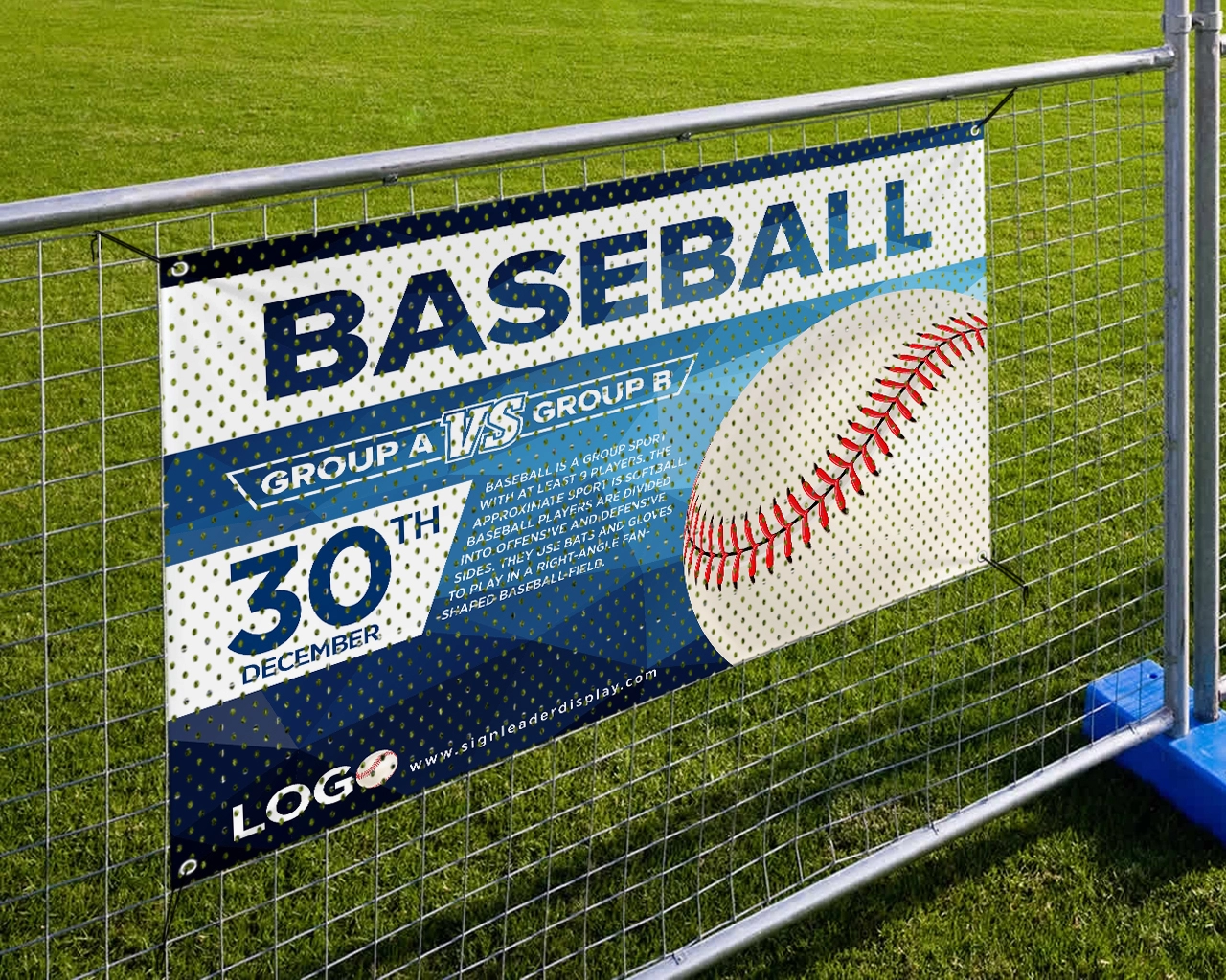 Custom Mesh Banner