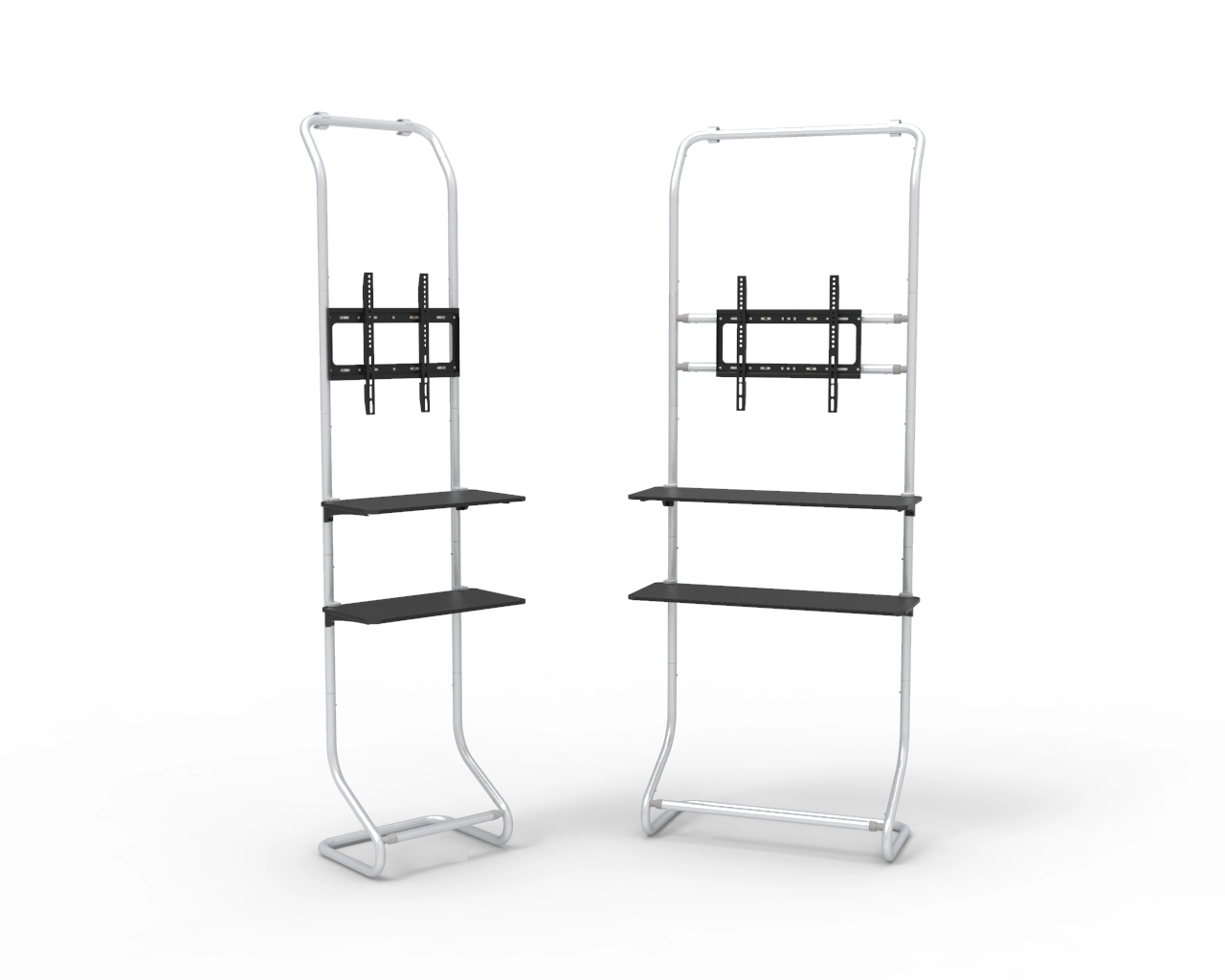 Swiftflex Tv Stand Trade Show Monitor Banner Stand Main Animated