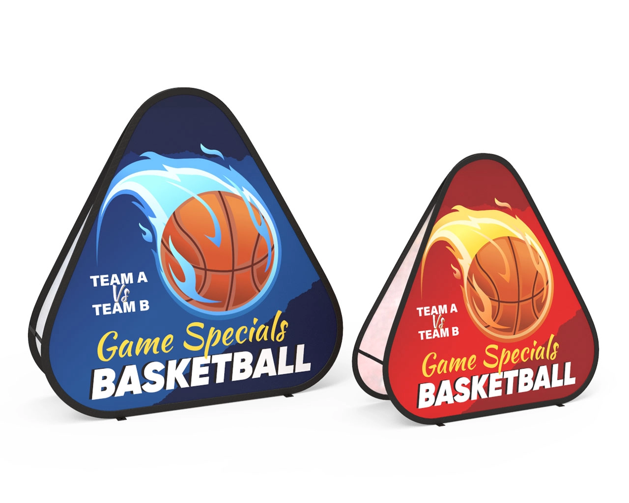 Triangular A-Frame Banner Stand