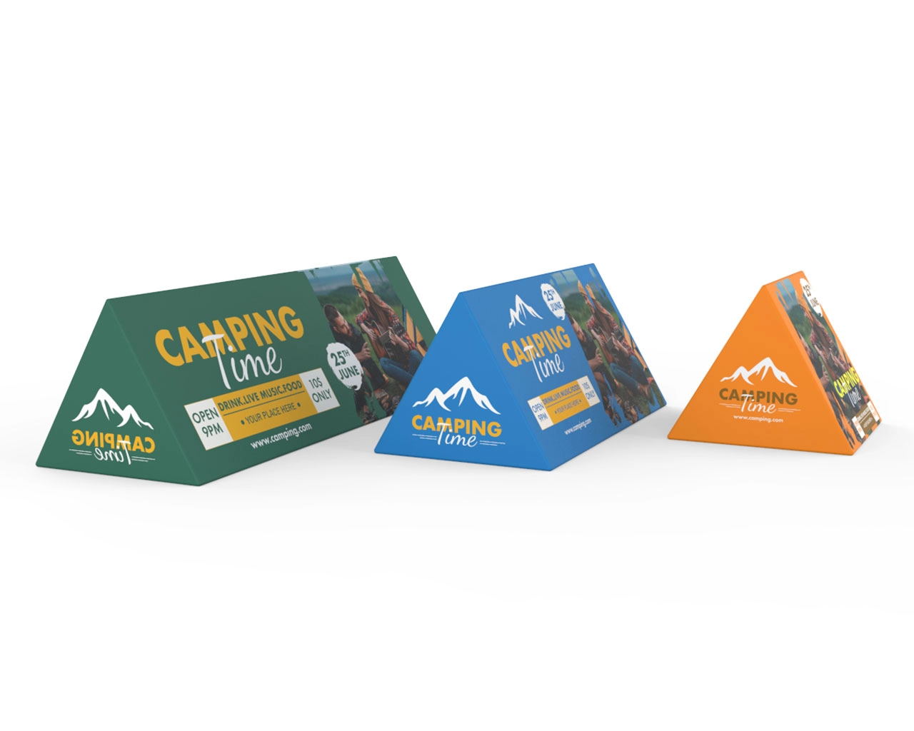 Signleader Triangular Solid A Frame Banner Stand AF TR 02 Main