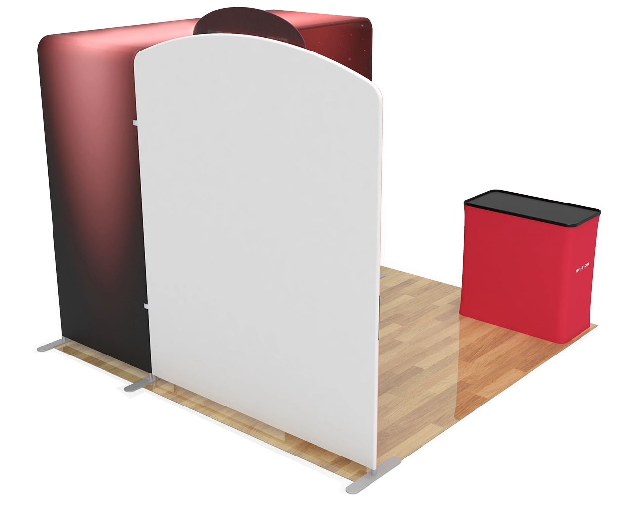 10ft Portable Makeup & Beauty Trade Show Booth Idea 08