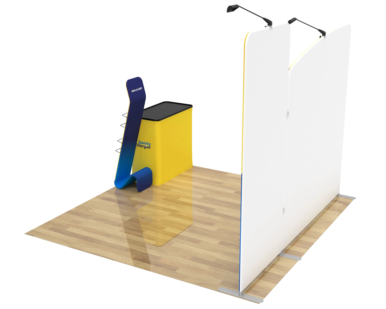 10ft Household & Daily Use Trade Show Booth Idea 13 