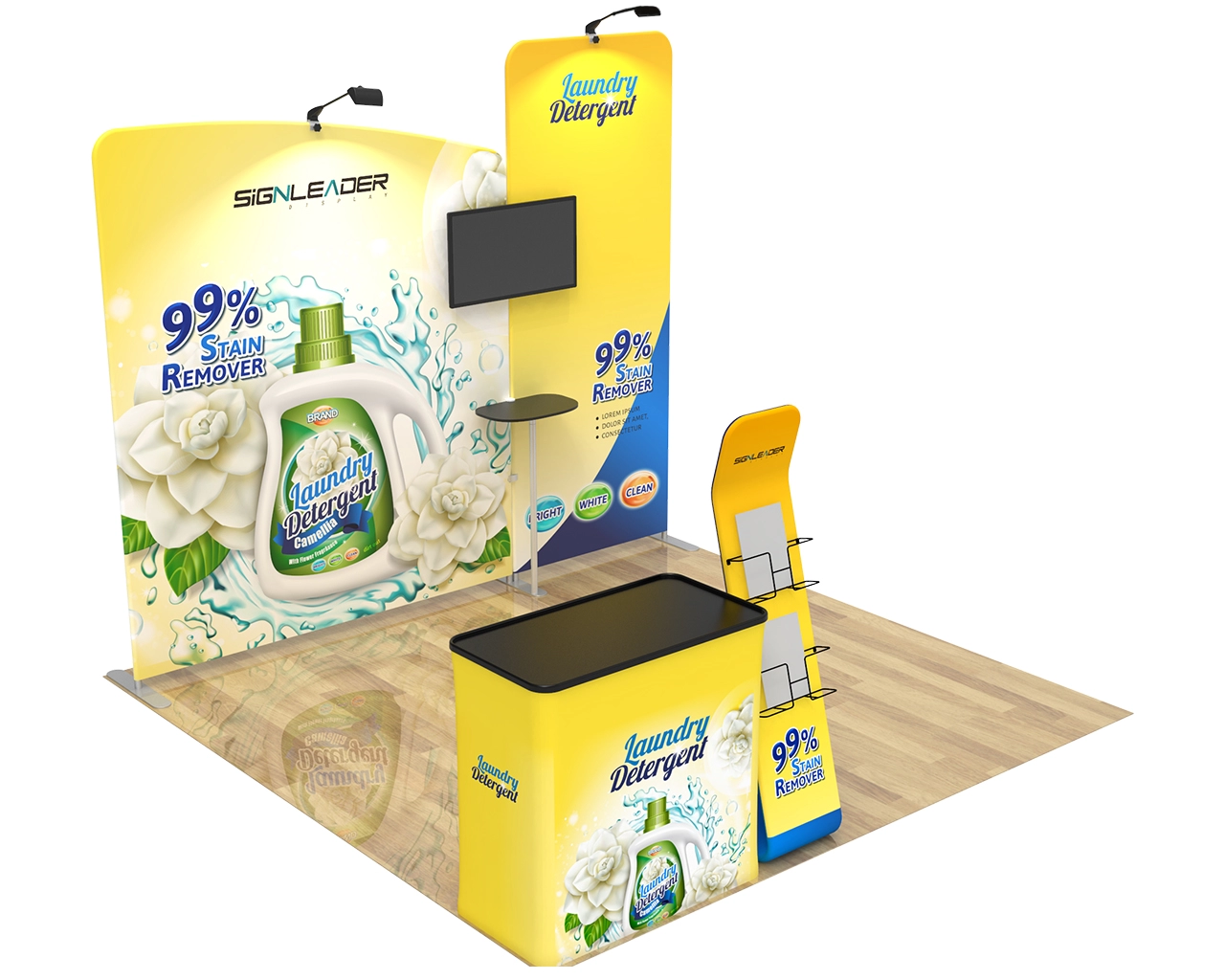 10ft Household & Daily Use Trade Show Booth Idea 13 