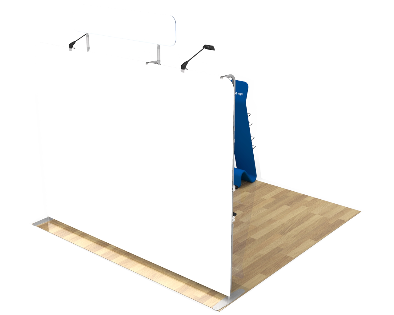 10ft Portable Electronics & Gadget Trade Show Booth Idea 18
