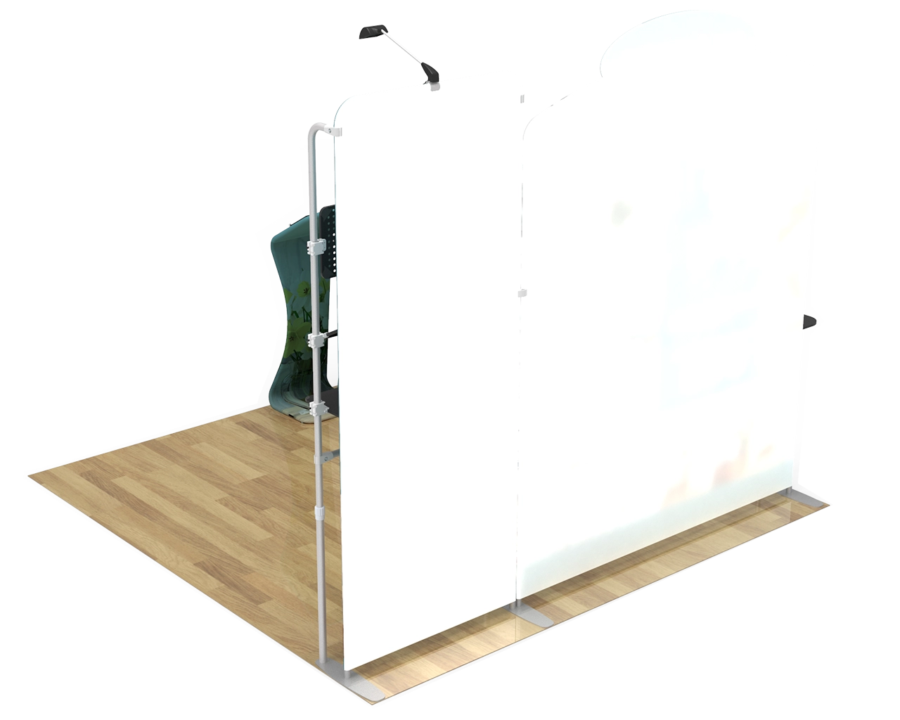 10x10 Commercial Trade Show Booth Idea 20