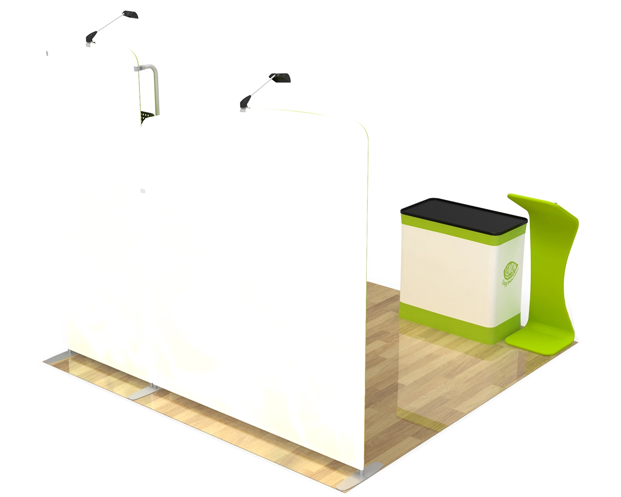 10ft Portable Food & Snack Trade Show Booth Idea 21 