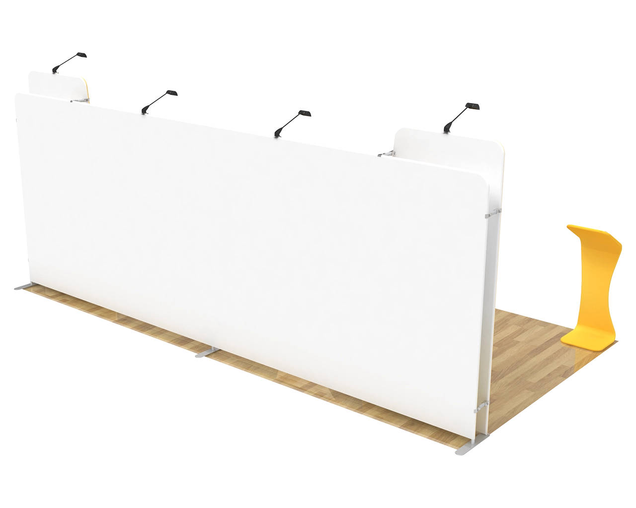 10x20ft Commercial Custom Trade Show Booth Combo B