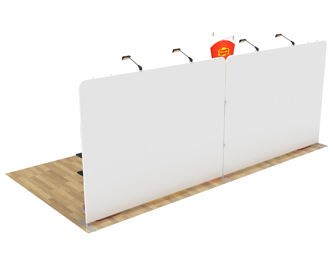 10x20ft Commercial Custom Trade Show Booth Combo I