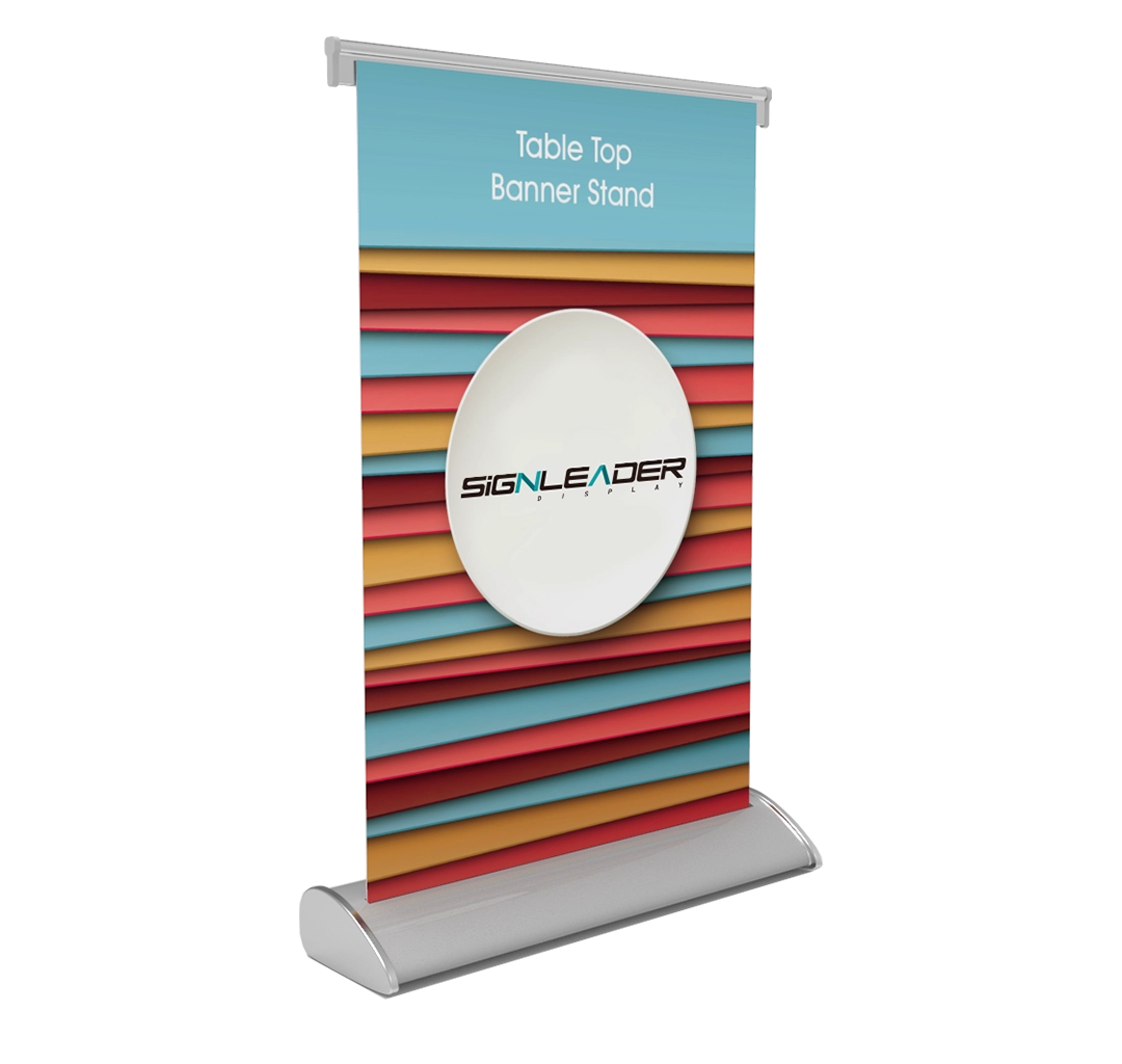 Table Top Banner Stand Main