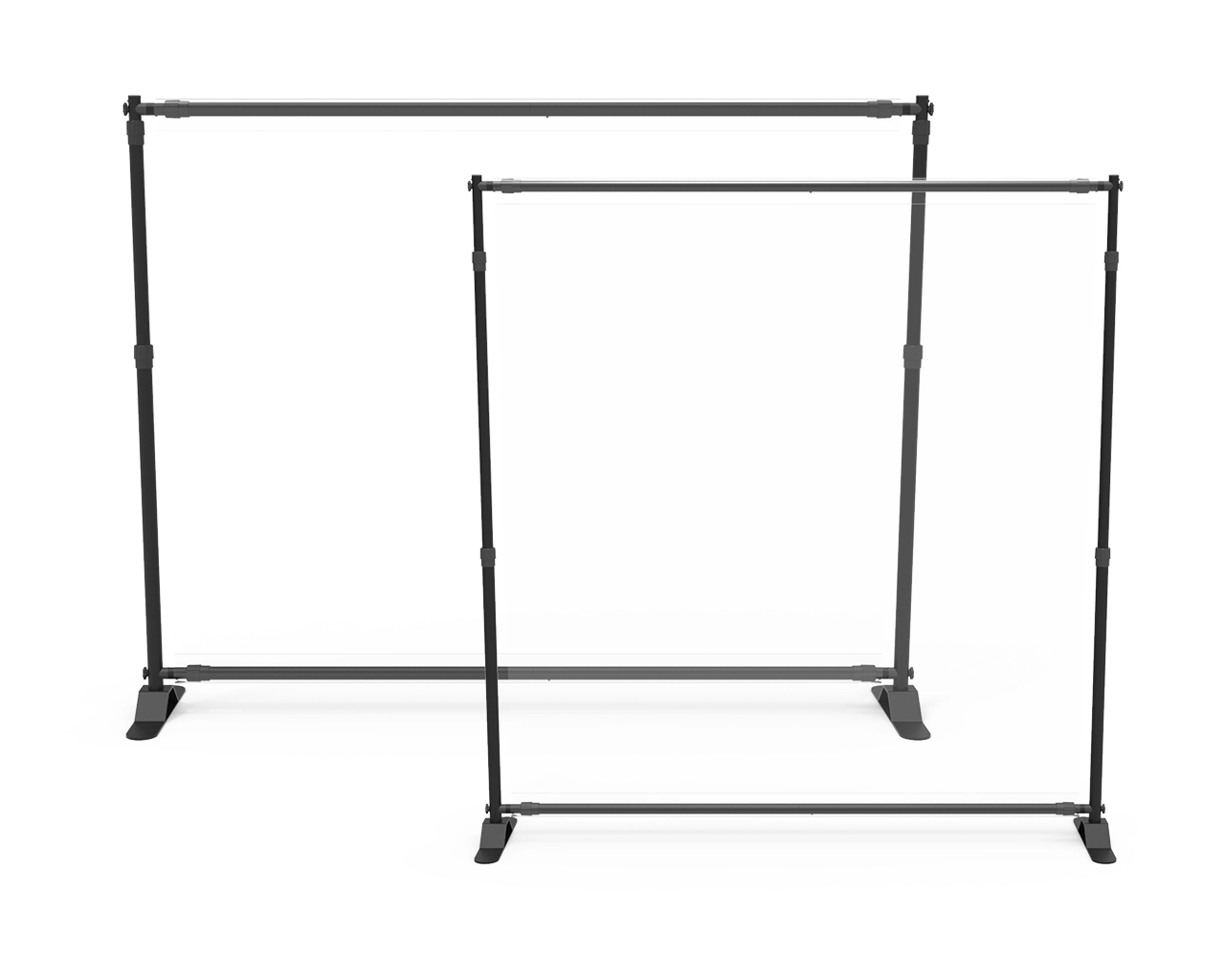 Adjustable Sneeze Guards Shield Portable Partition Dividers Transparent Screen Sanitary Walls Defense Device