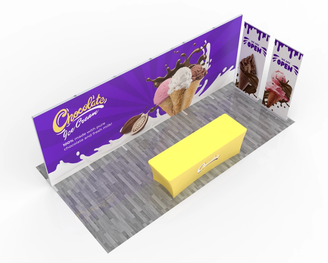 20ft SEGQuick Booth™ 08