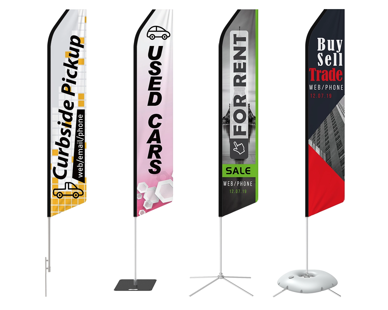Custom Econo Feather Flag