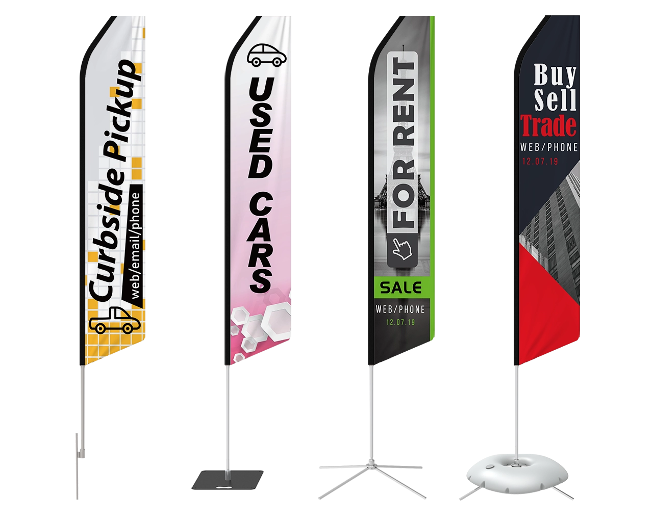 Custom Econo Feather Flag