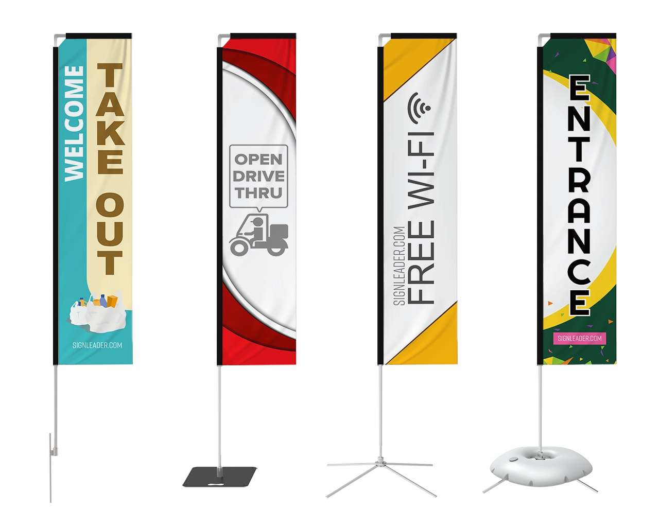 Custom Rectangle Flag