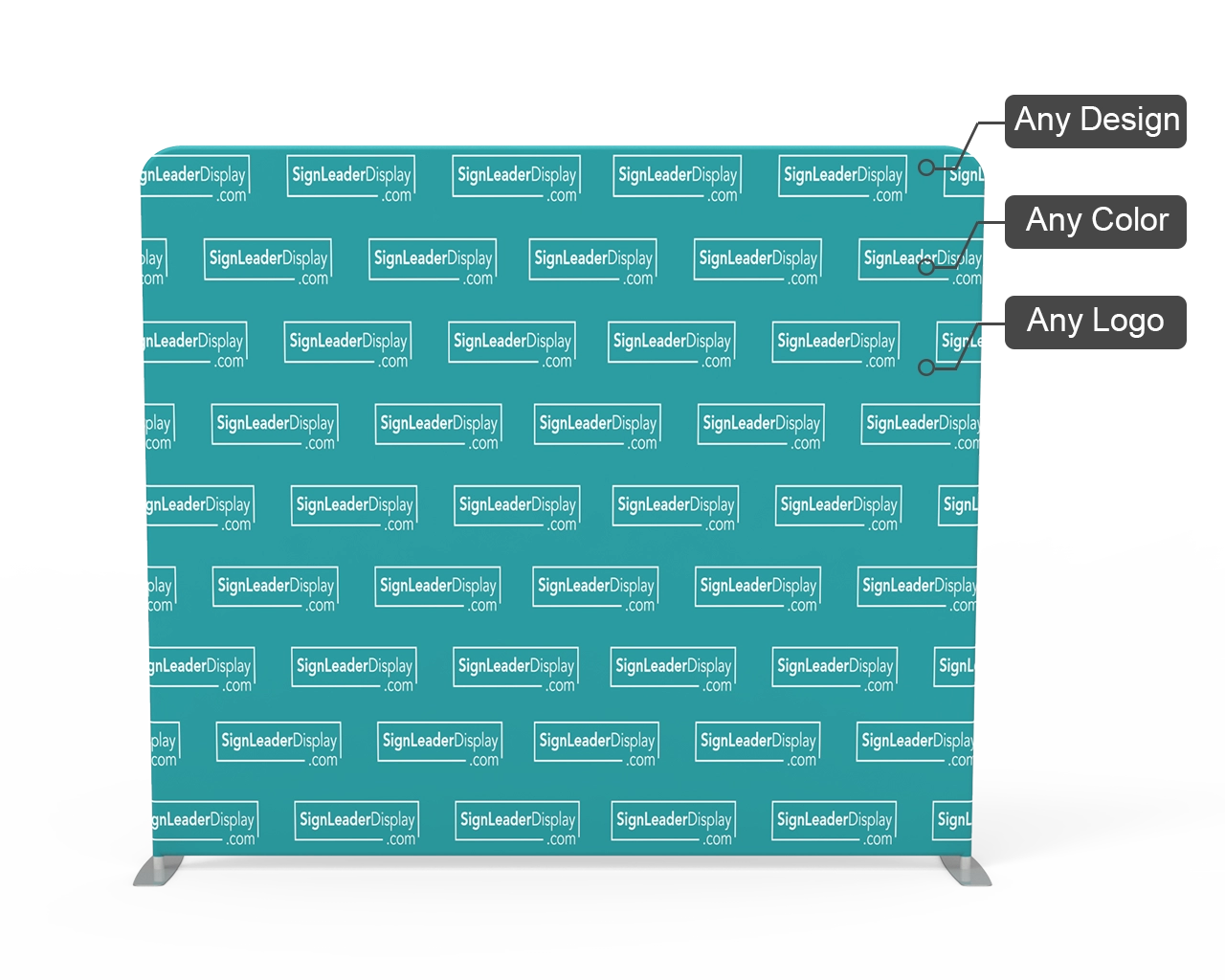 Custom Step and Repeat Video Backdrop Tension Fabric Display