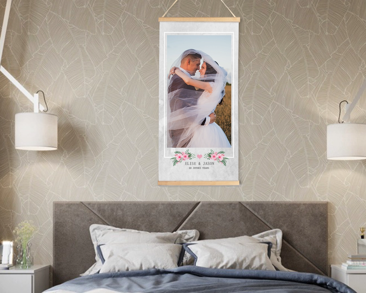 Custom Wood Frame Hanger