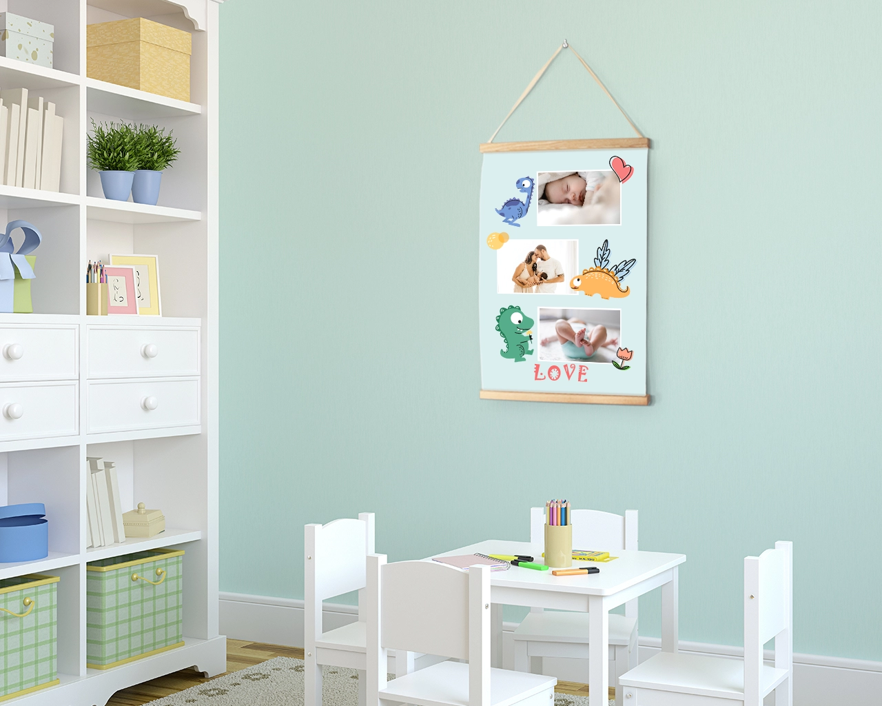 Custom Wood Frame Hanger