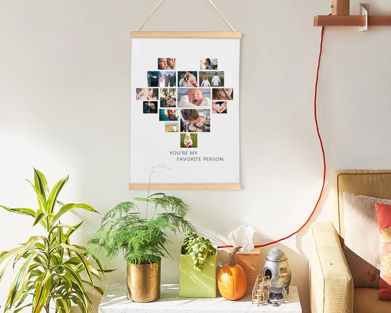 Custom Wood Frame Hanger