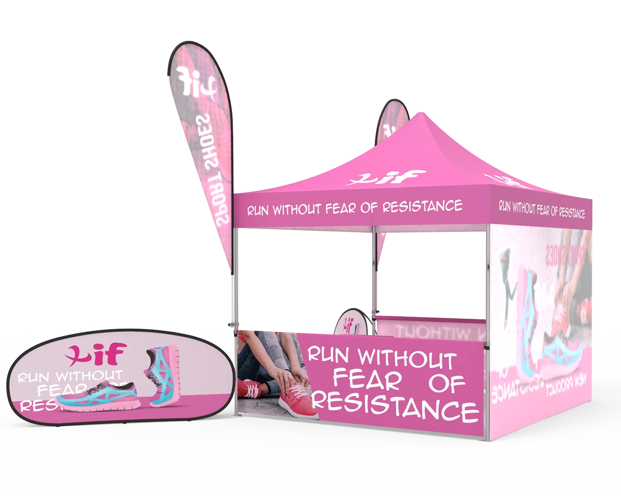 Custom 10x10 Pop Up Canopy Tent Combos 11 for Events