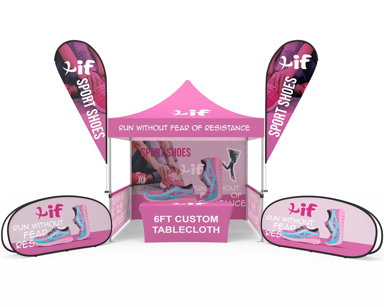 Custom 10x10 Pop Up Canopy Tent Combos 11 For Events Main