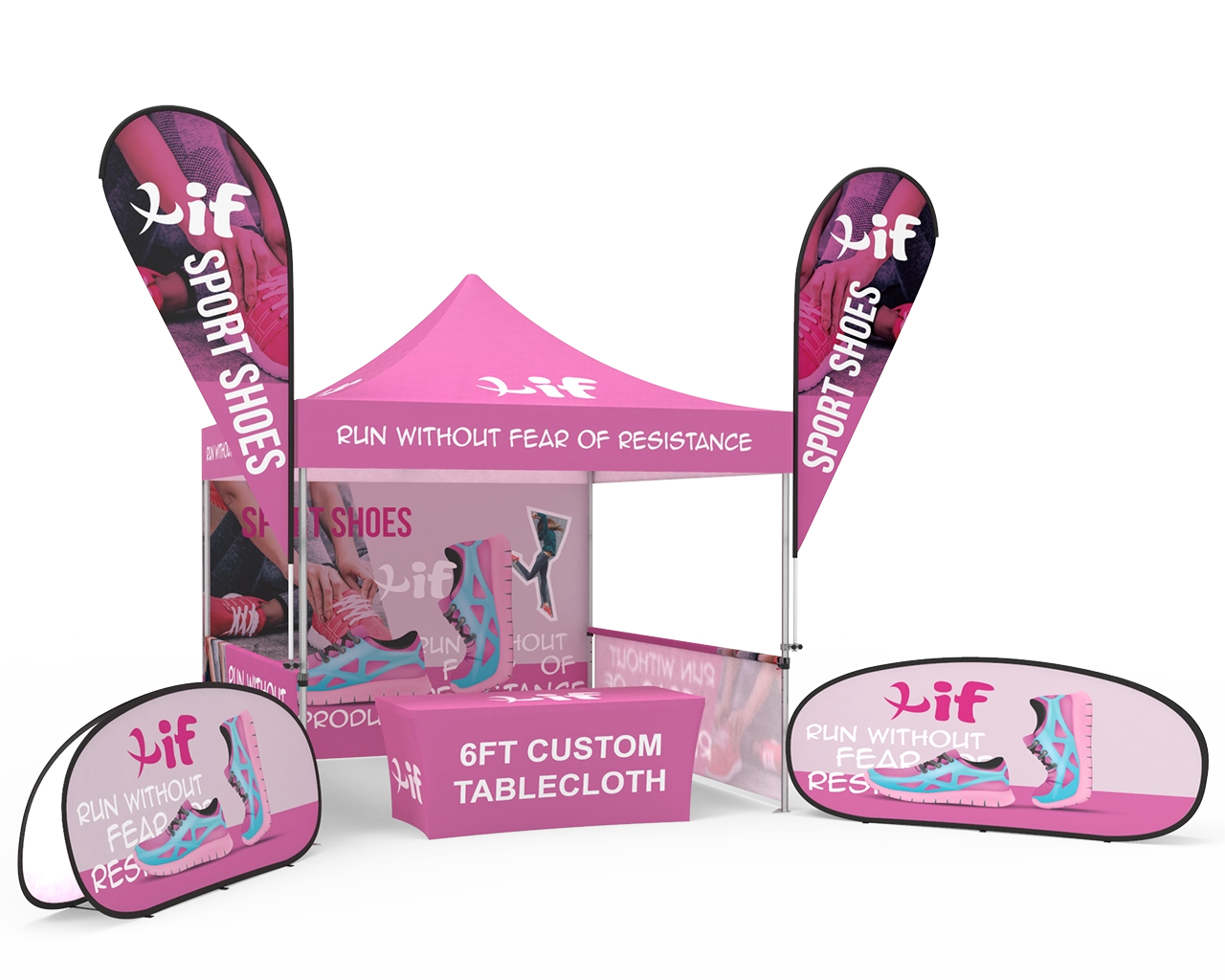 Custom 10x10 Pop Up Canopy Tent Combos 11 for Events