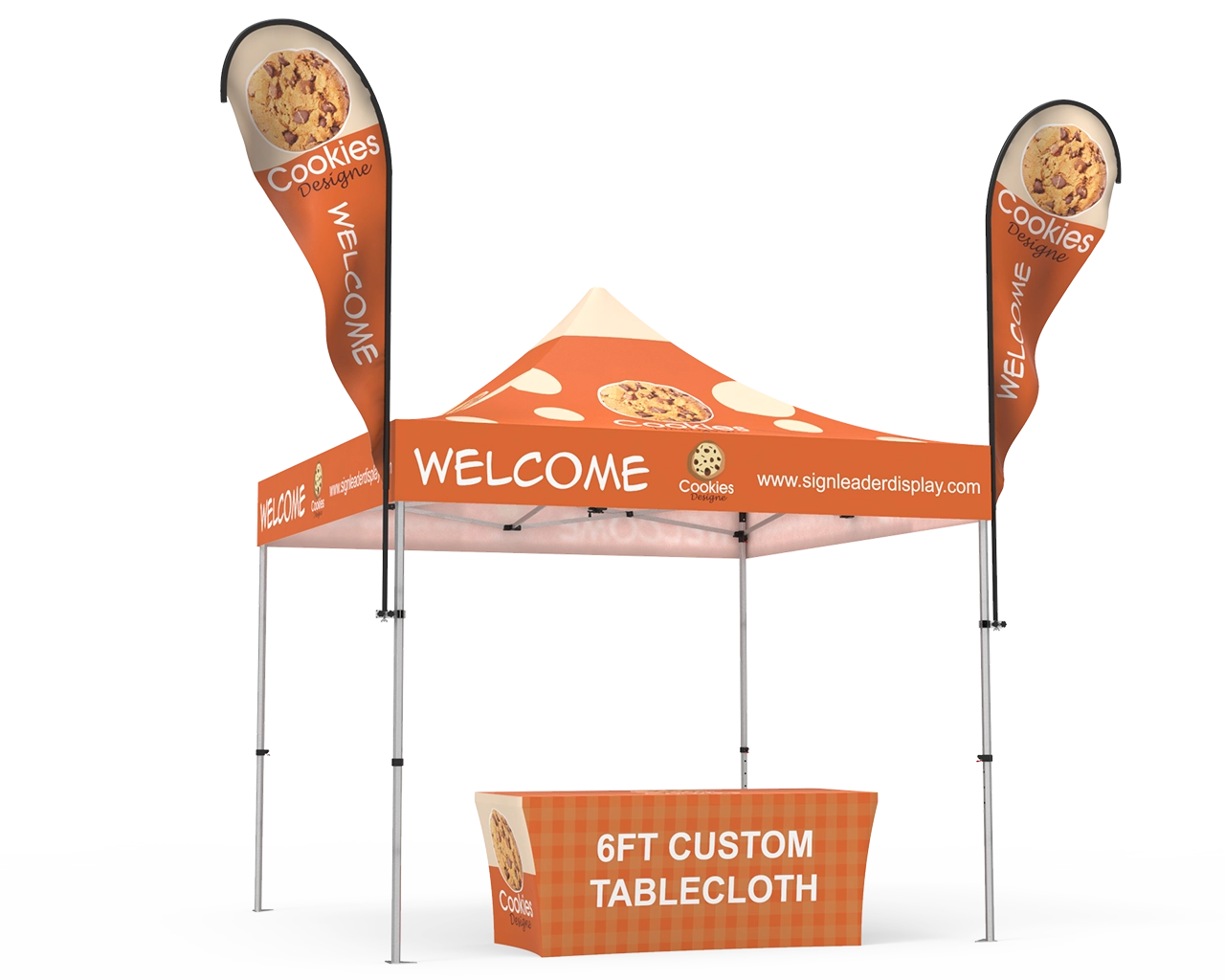 Custom 10x10 Pop Up Canopy Tent Combos 13 for Events