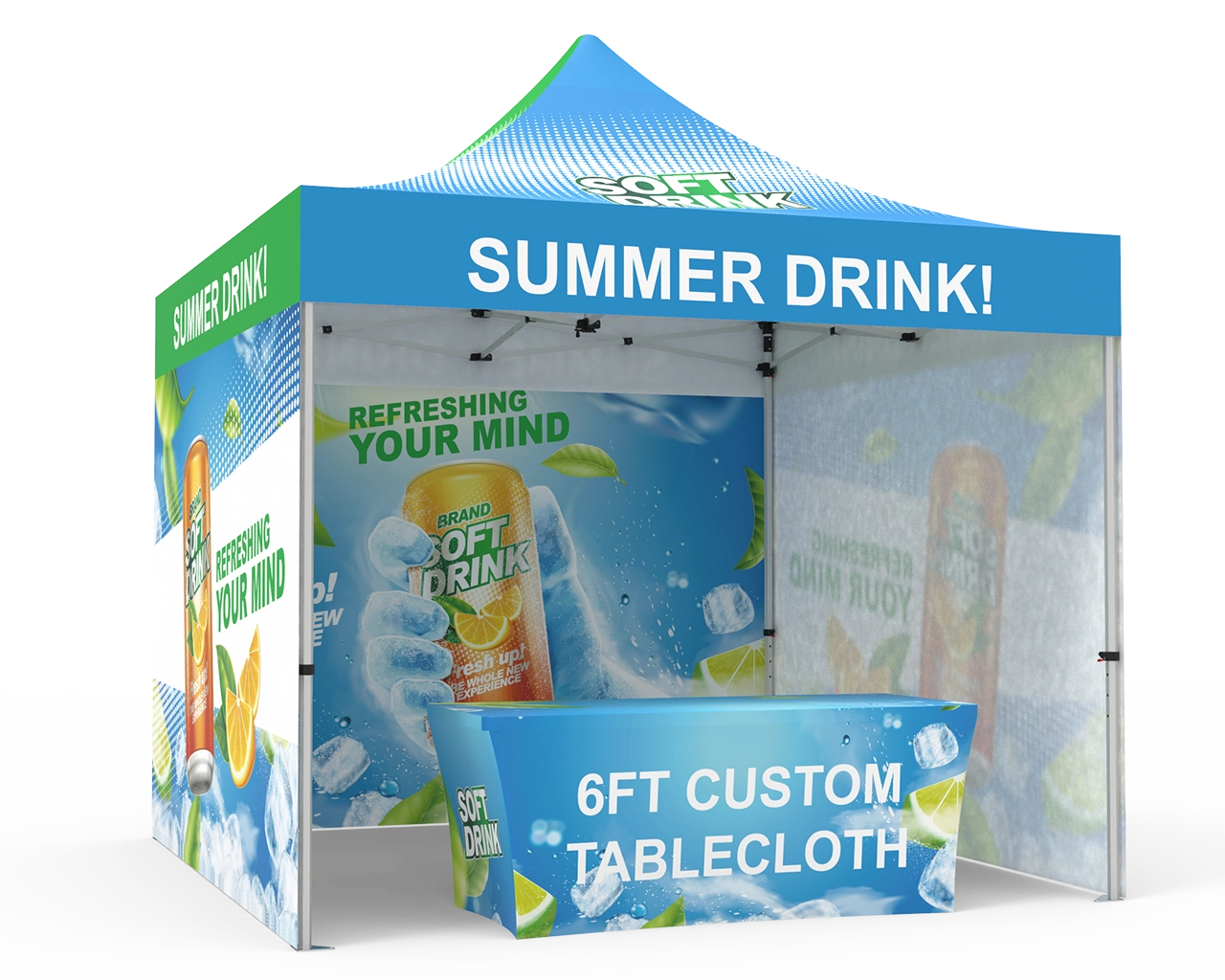Custom 10x10 Pop Up Canopy Tent Combos 16 for Events