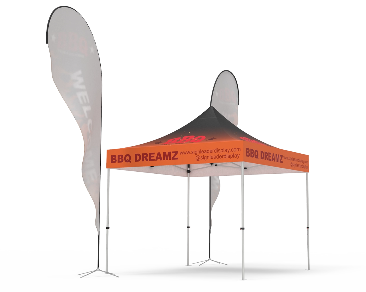 Custom 10x10 Pop Up Canopy Tent Combos 18 for Events