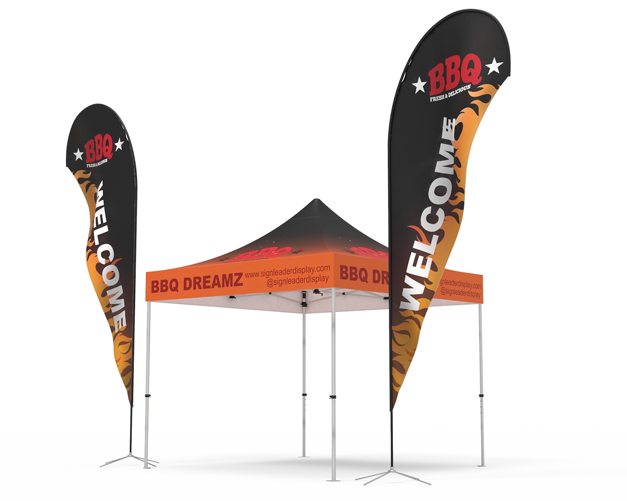 Custom 10x10 Pop Up Canopy Tent Combos 18 for Events