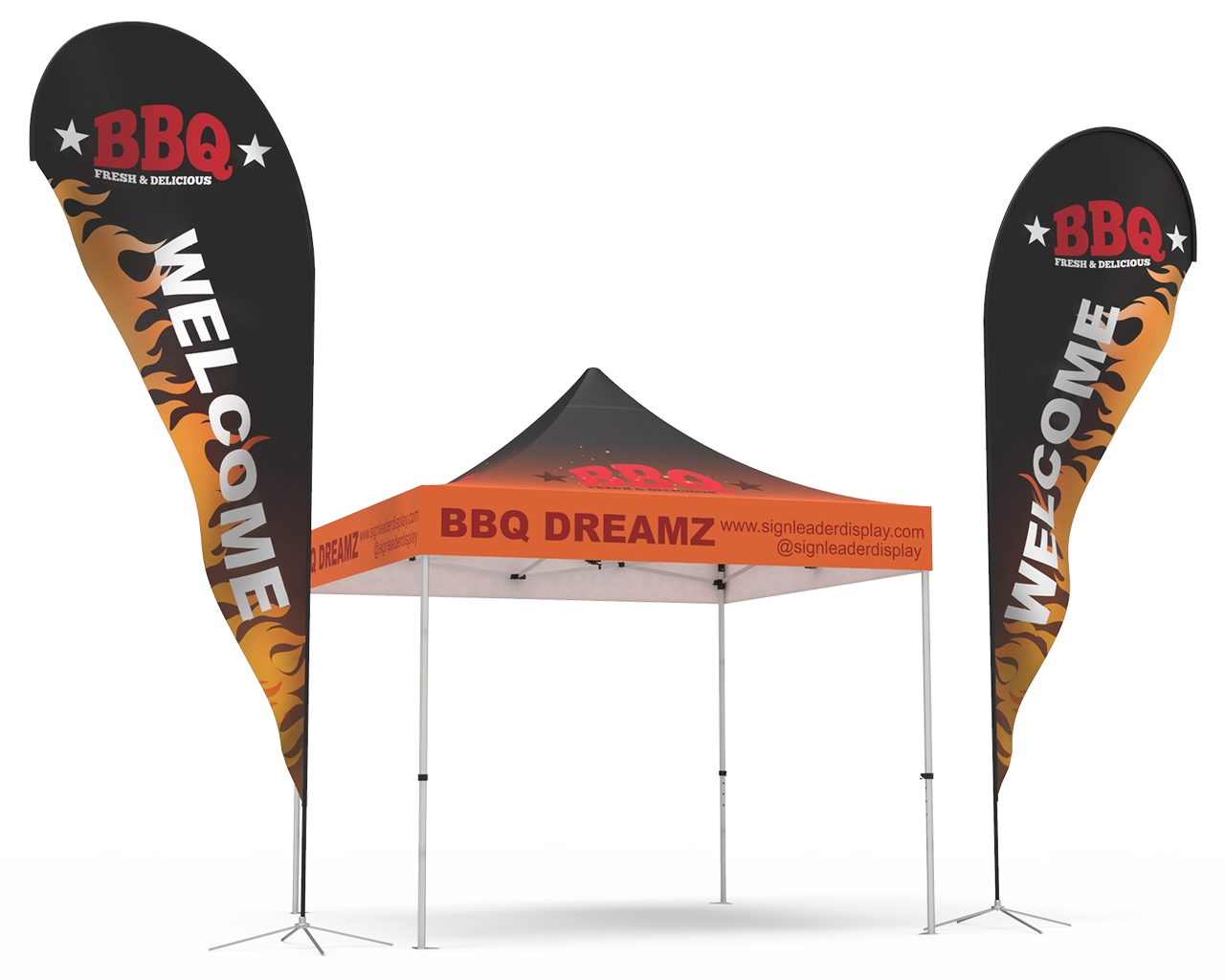 Custom 10x10 Pop Up Canopy Tent Combos 18 for Events