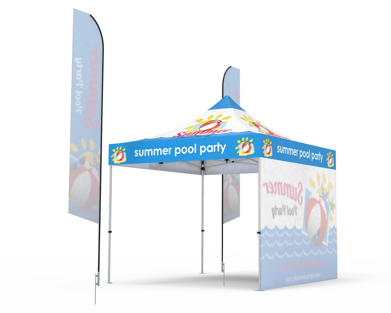 Custom 10x10 Pop Up Canopy Tent Combos 19 for Events