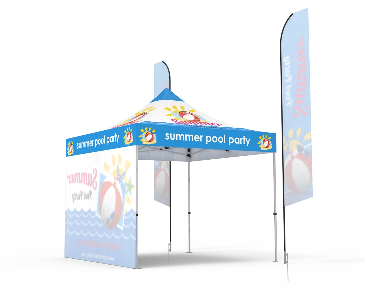 Custom 10x10 Pop Up Canopy Tent Combos 19 for Events