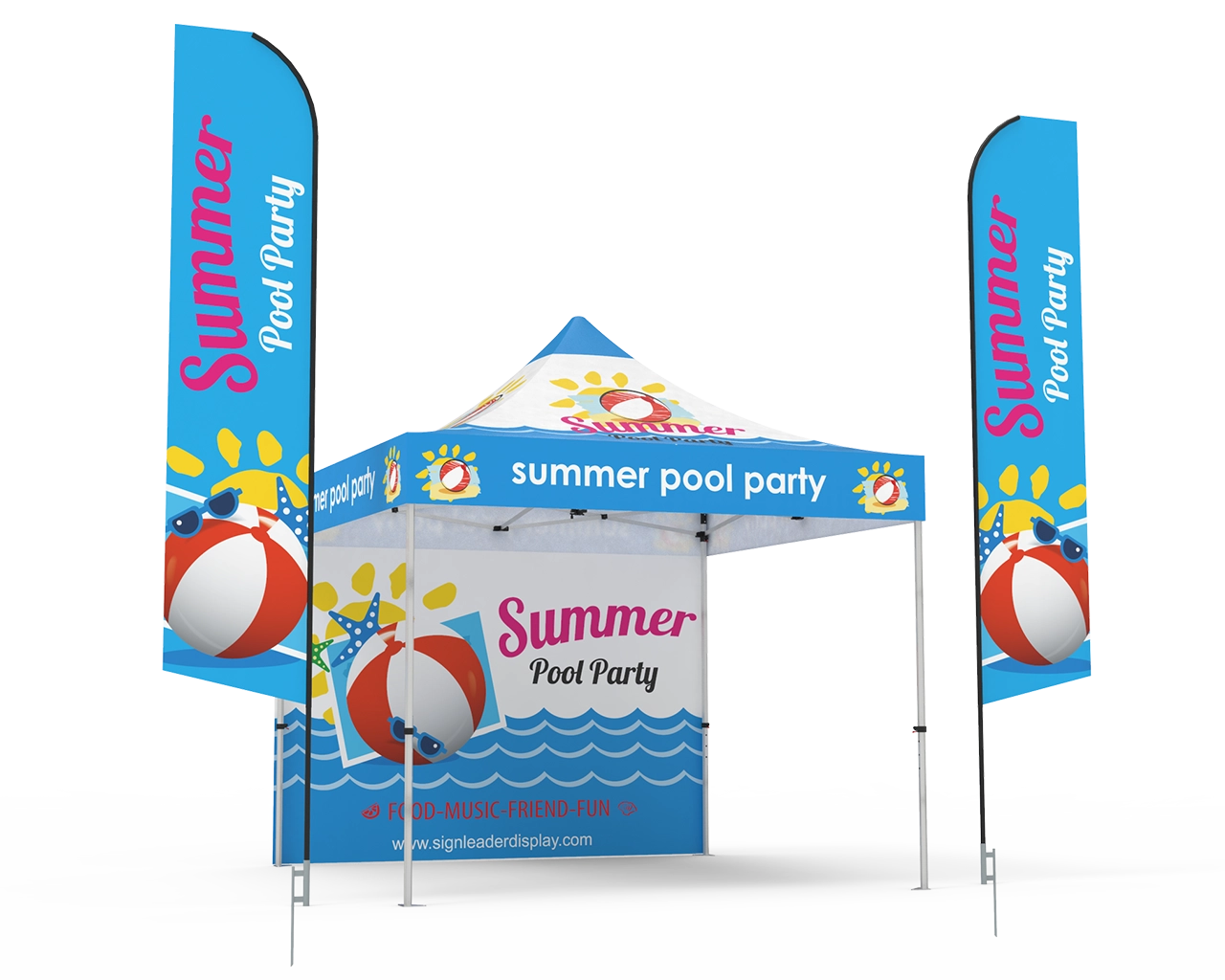 Custom 10x10 Pop Up Canopy Tent Combos 19 for Events