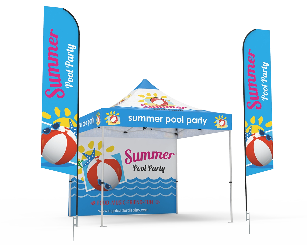 Custom 10x10 Pop Up Canopy Tent Combos 19 for Events