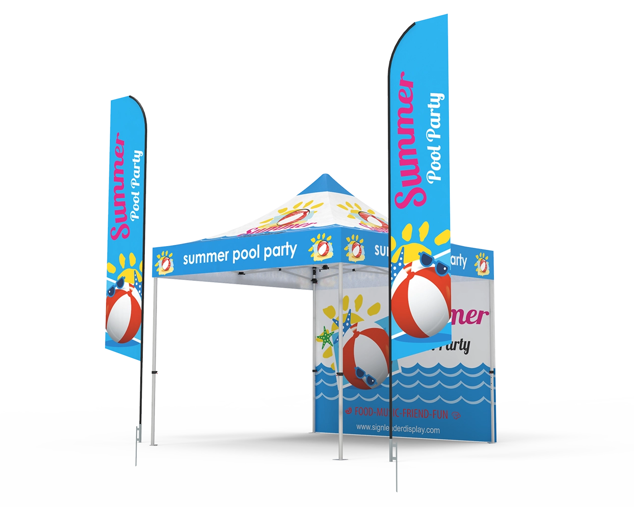 Custom 10x10 Pop Up Canopy Tent Combos 19 for Events