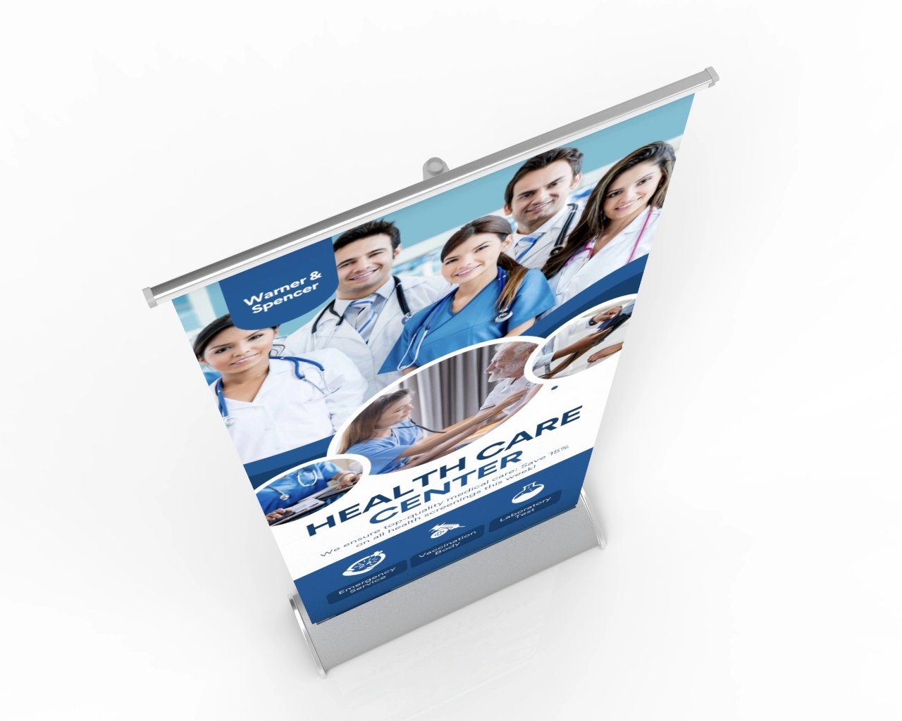 Deluxe Retractable Banner Stand