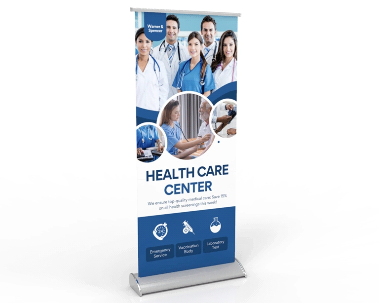 Deluxe Retractable Banner Stand