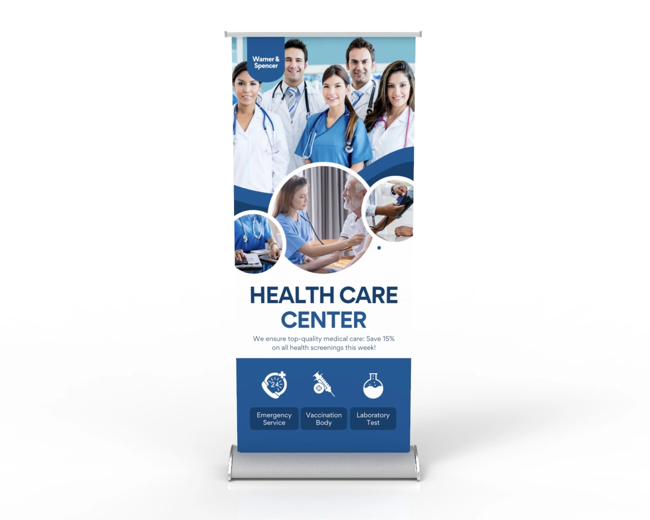 Deluxe Retractable Banner Stand